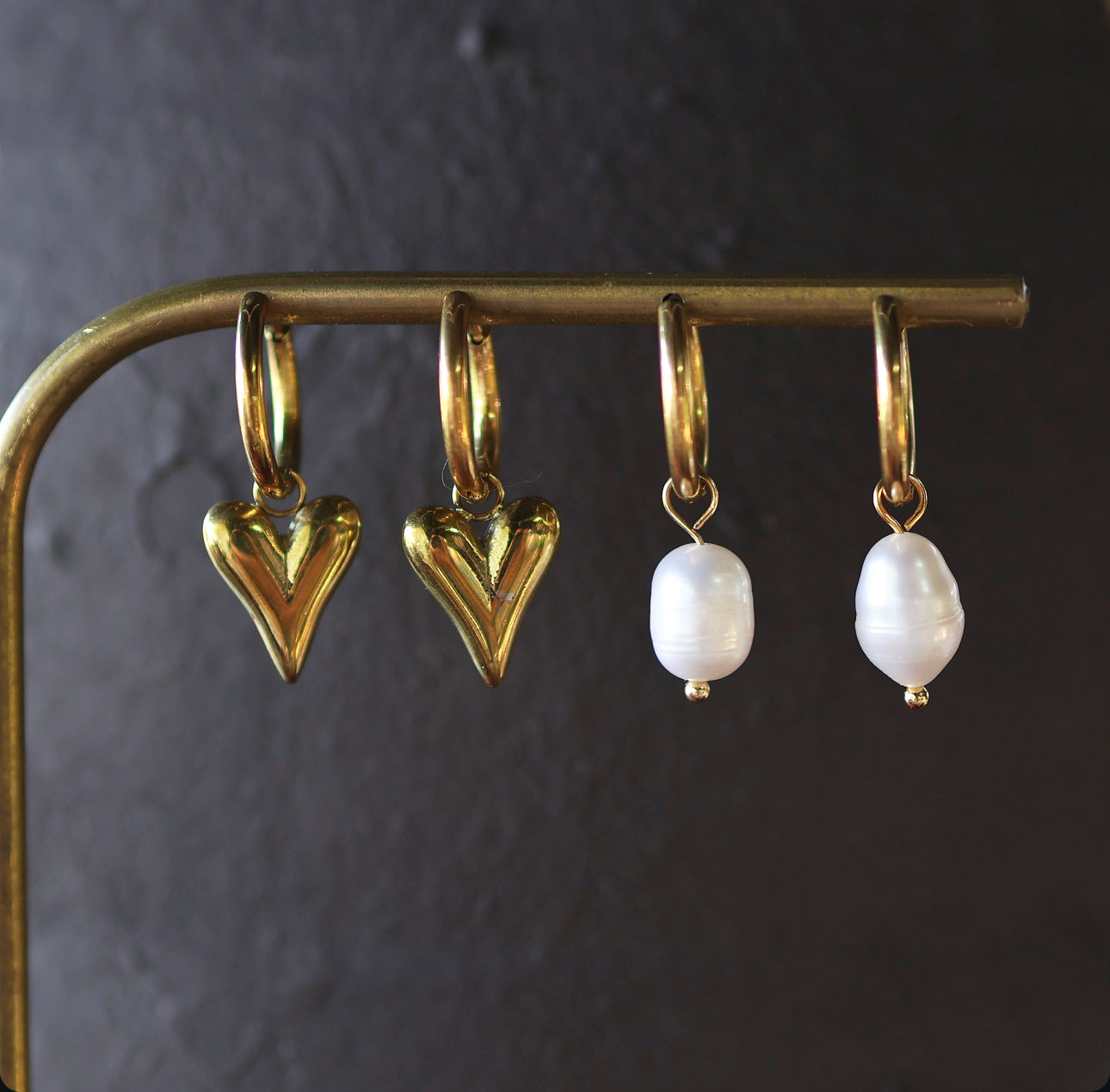 Dainty Freshwater Pearl Earrings