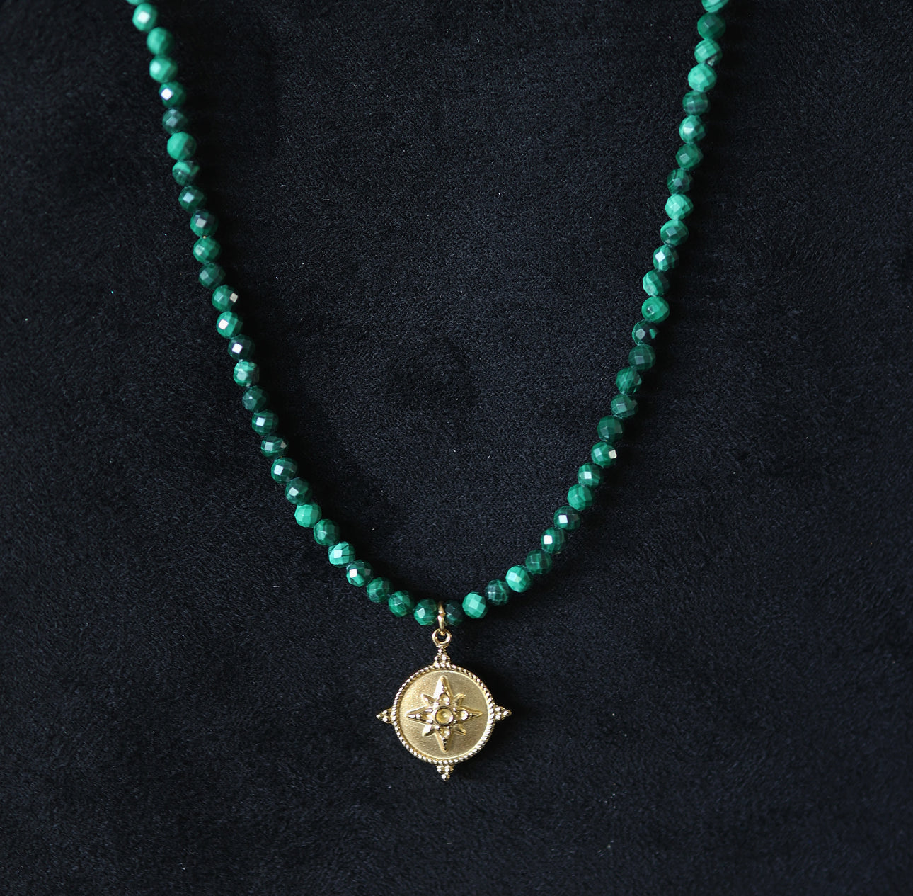Malachite Natural Stone Necklace