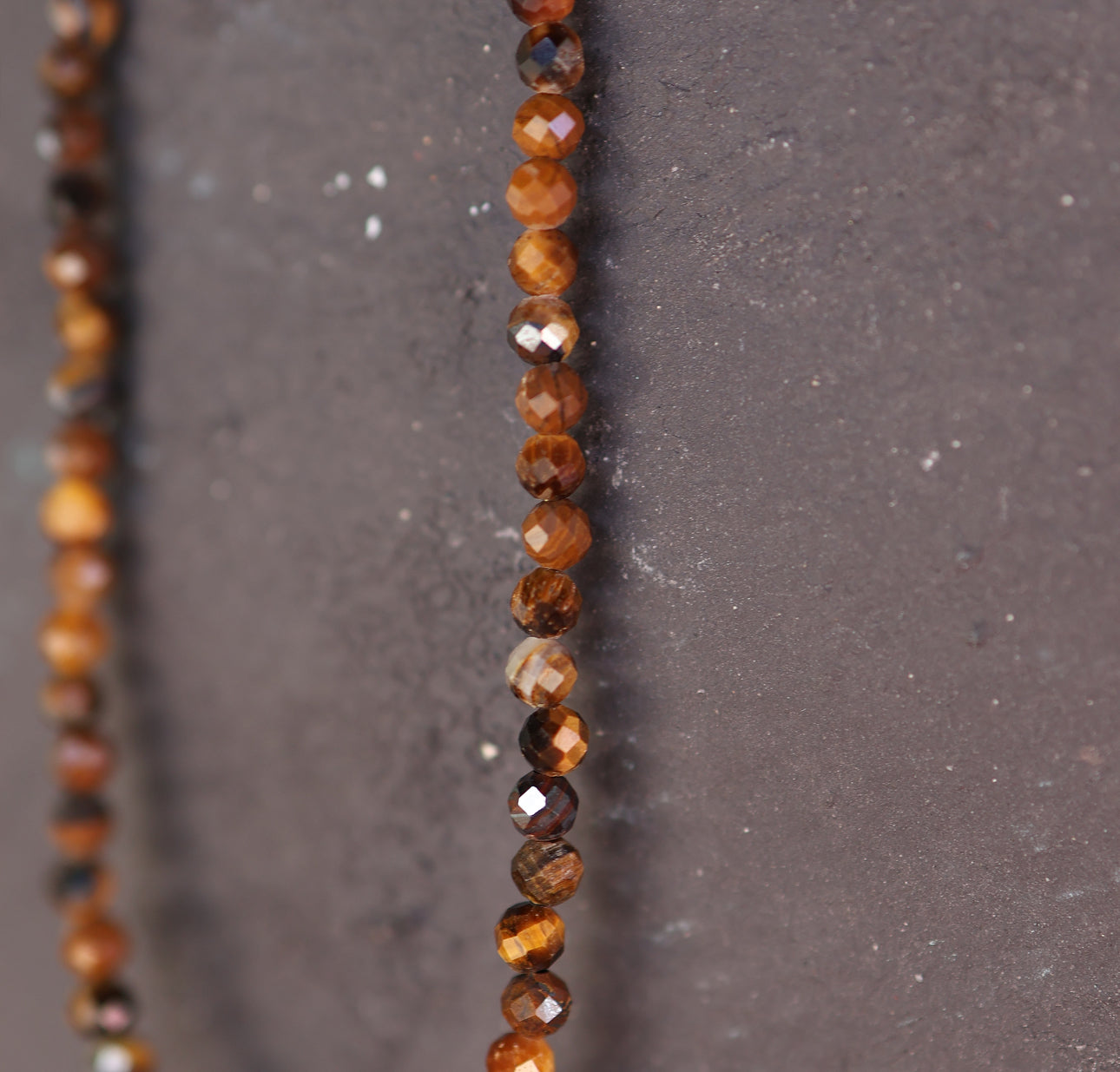 Tiger’s Eye Natural Stone Necklace
