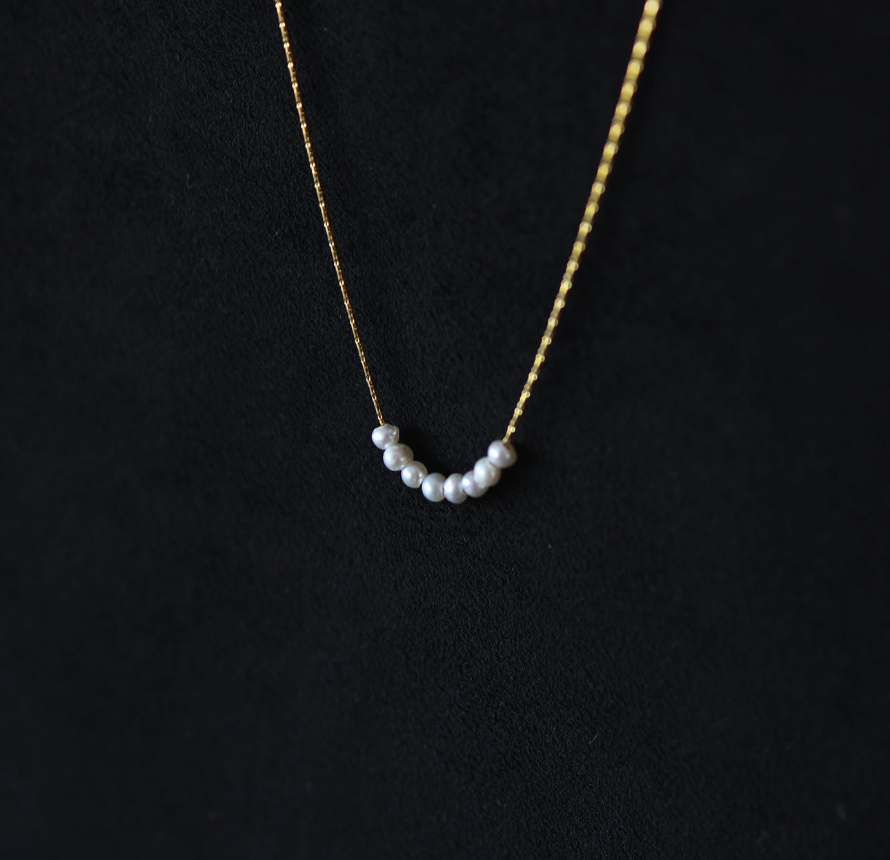 Dainty Freshwater Pearl Necklace