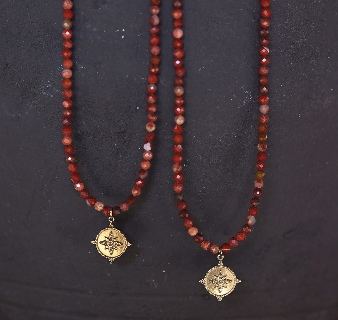 Red Jasper Natural Stone Necklace
