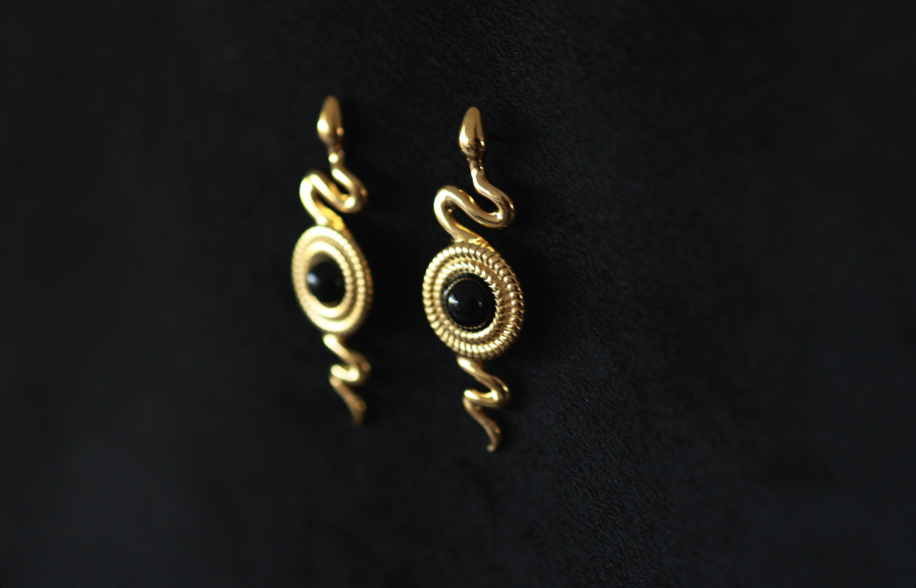 Snake Stud Earrings