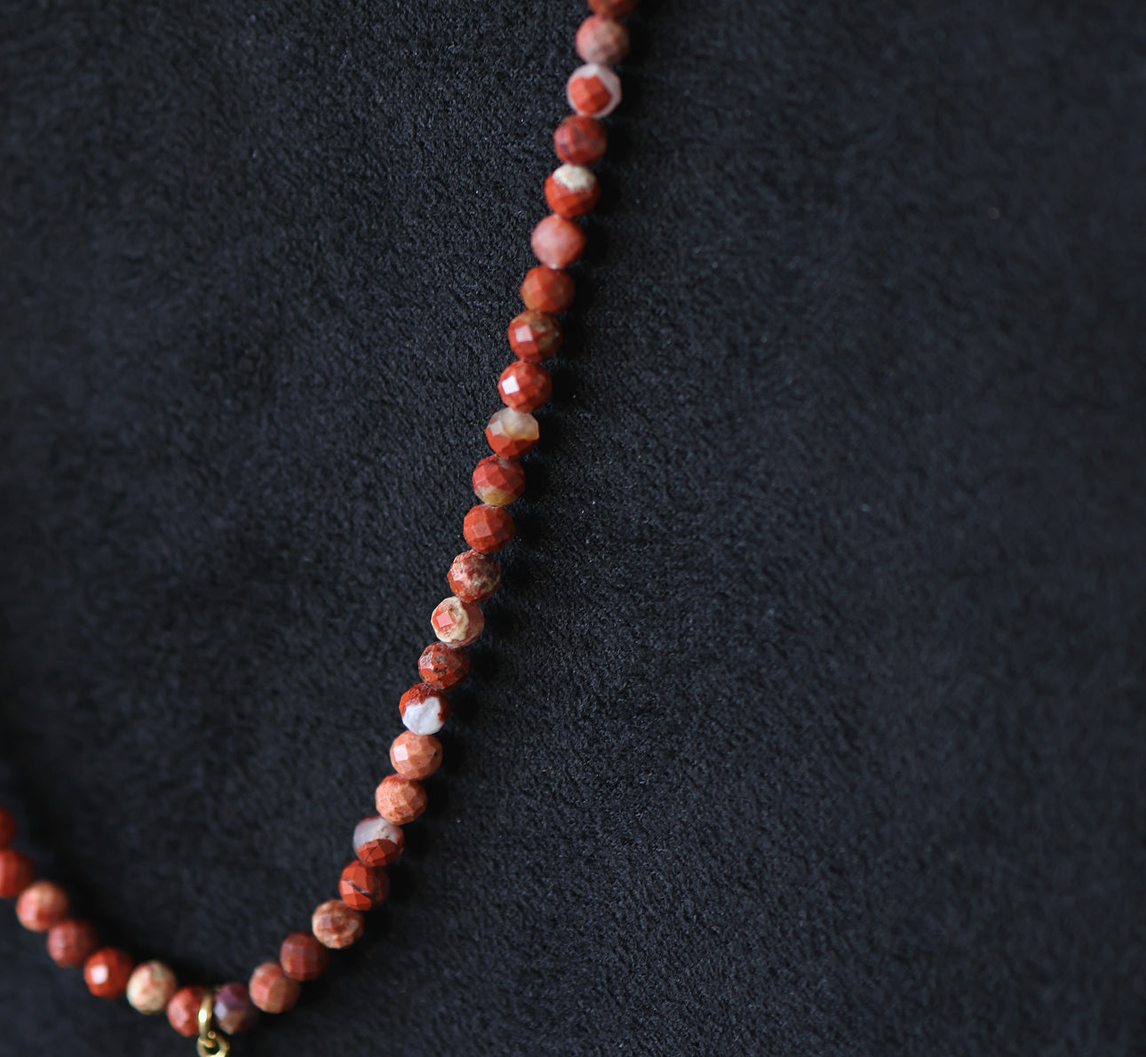 Red Jasper Natural Stone Necklace
