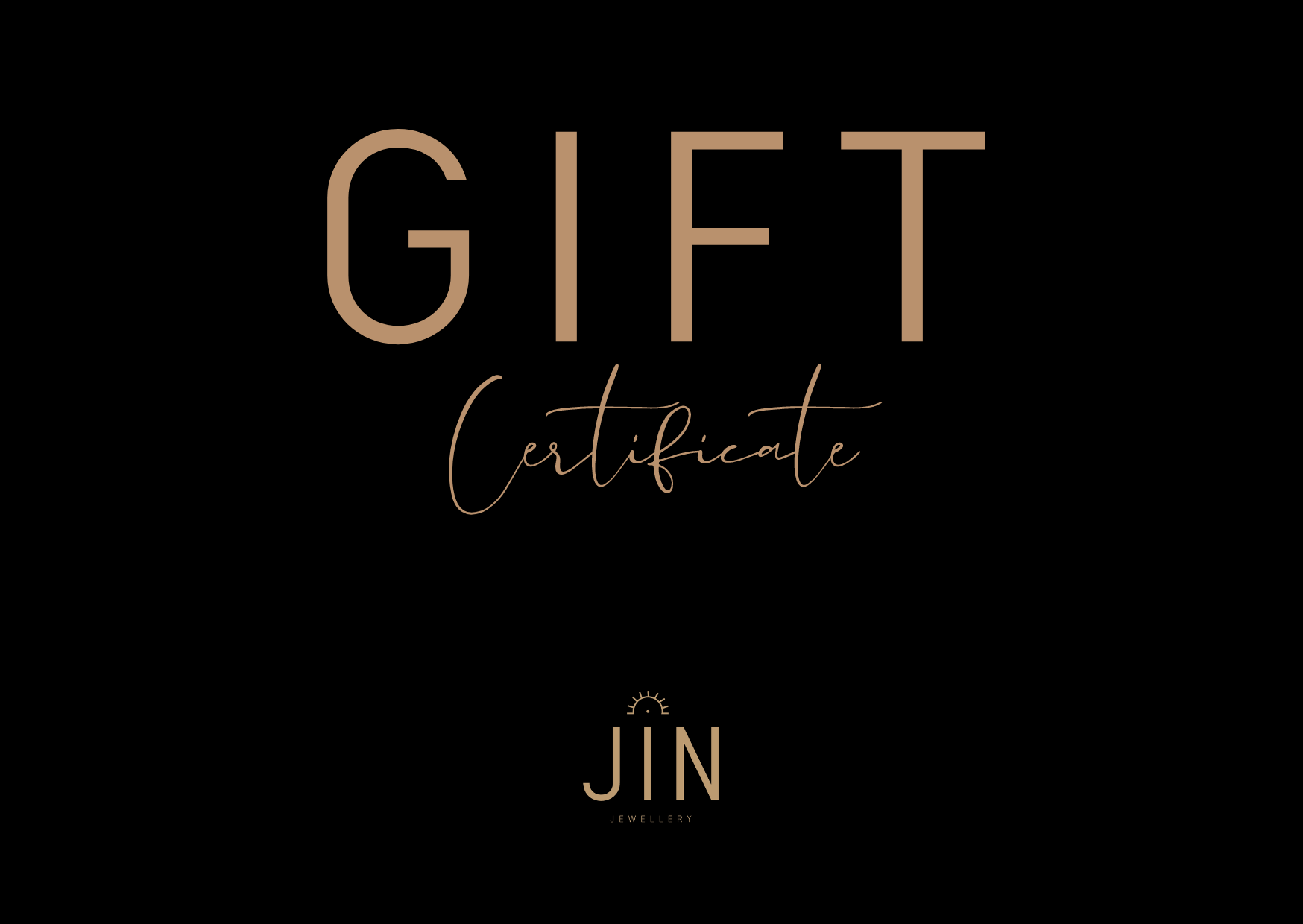 JIN Jewellery Gift Card