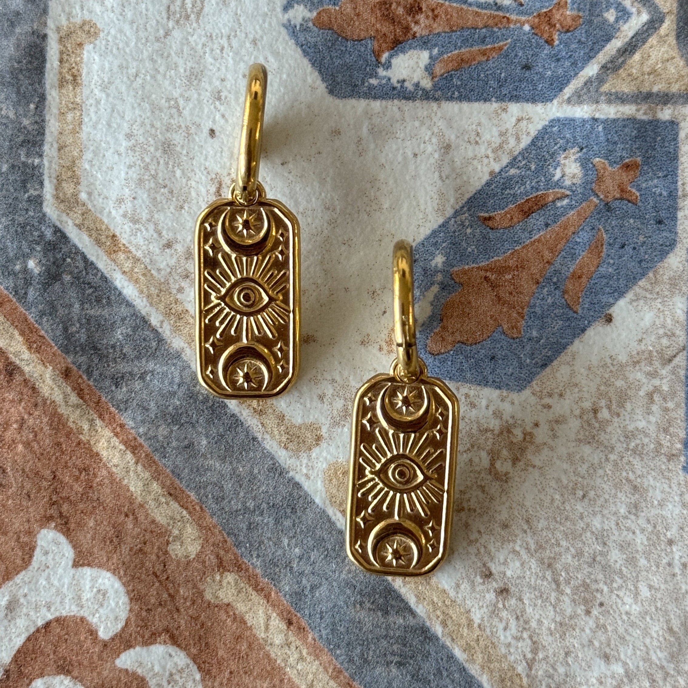 Alya Sun & Moon Earrings