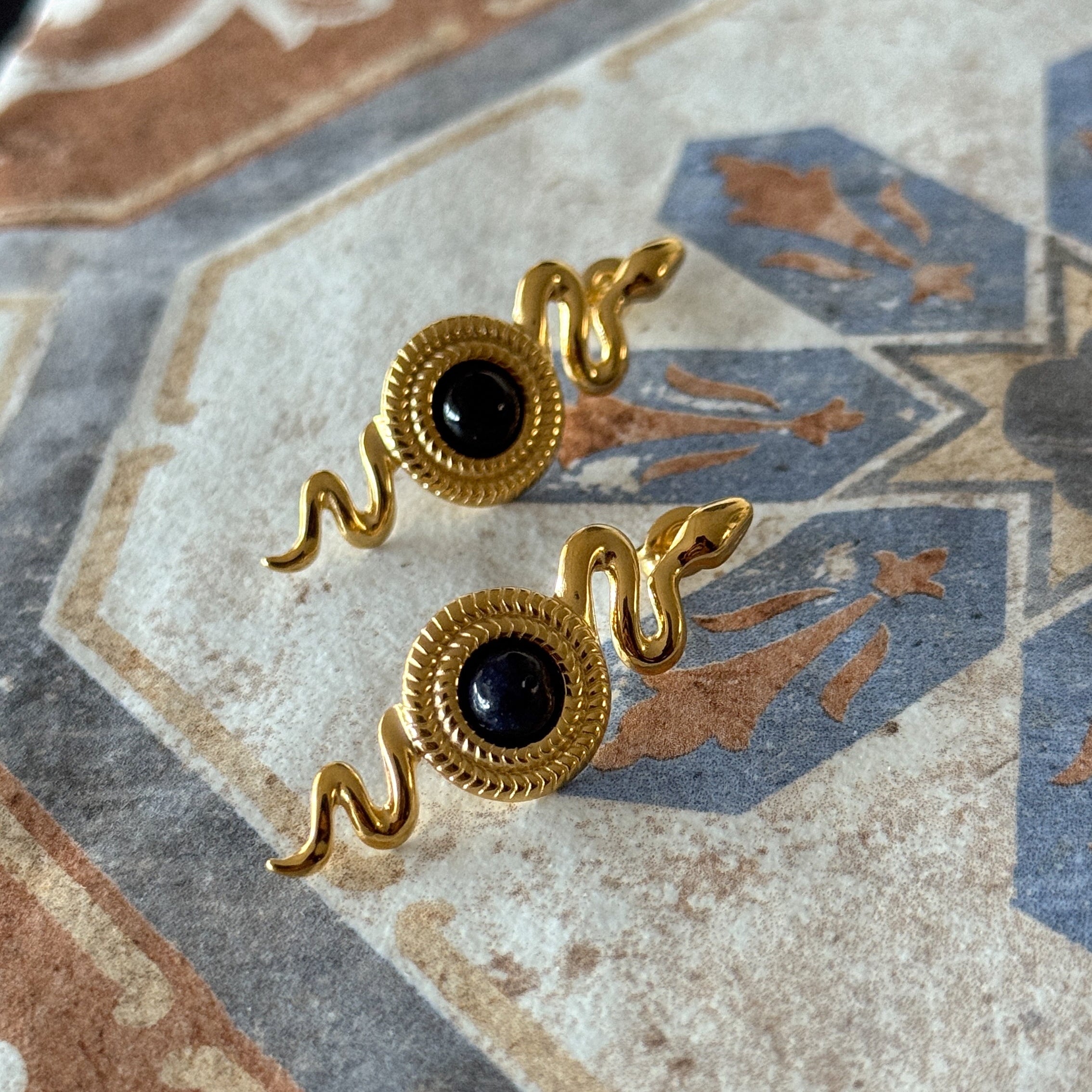 Snake Stud Earrings