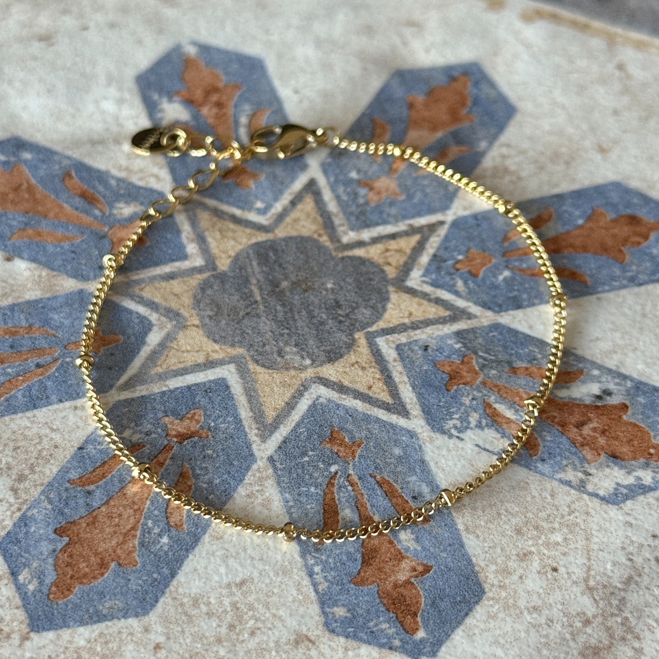 Small Beads Chain Bracelet