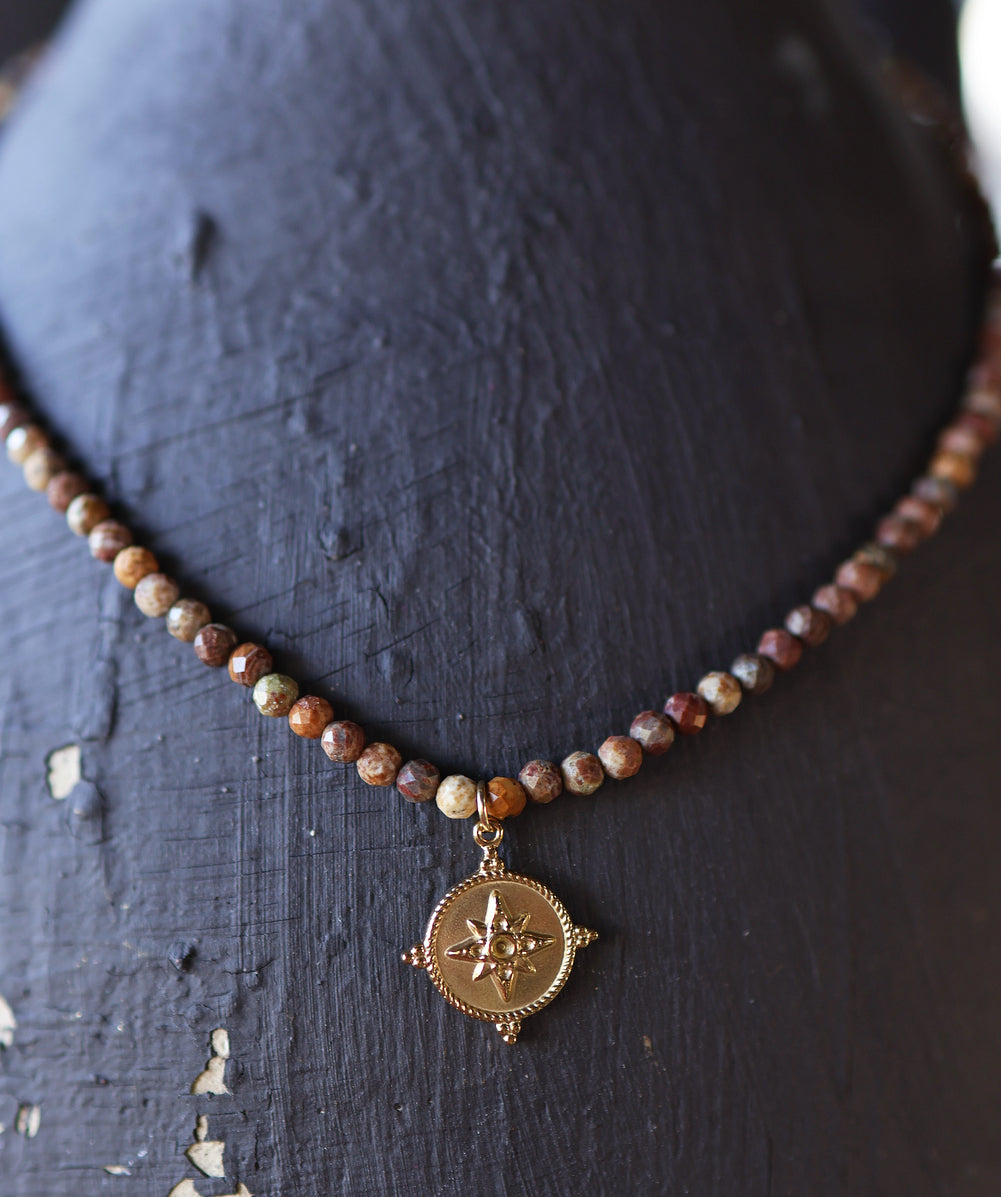 Jasper Natural Stone Necklace