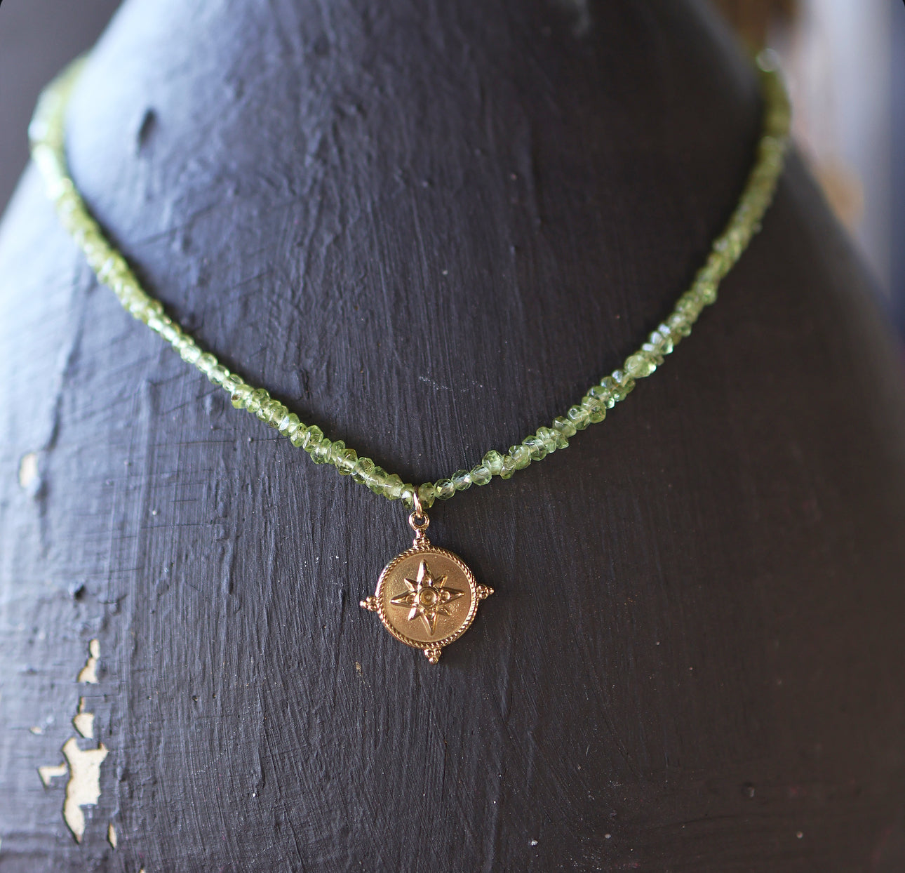 Peridot Natural Stone Necklace
