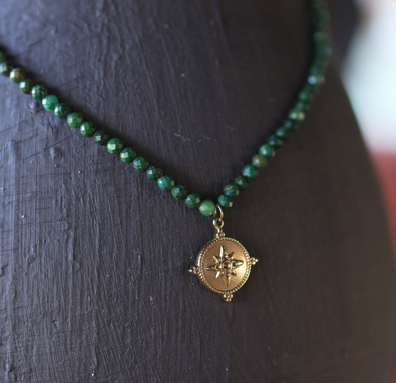 Malachite Natural Stone Necklace