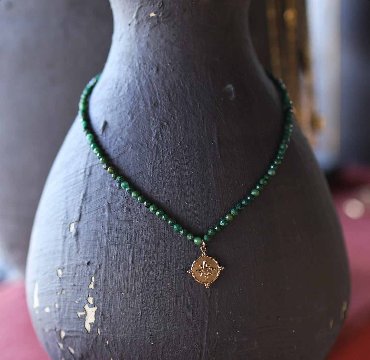 Malachite Natural Stone Necklace
