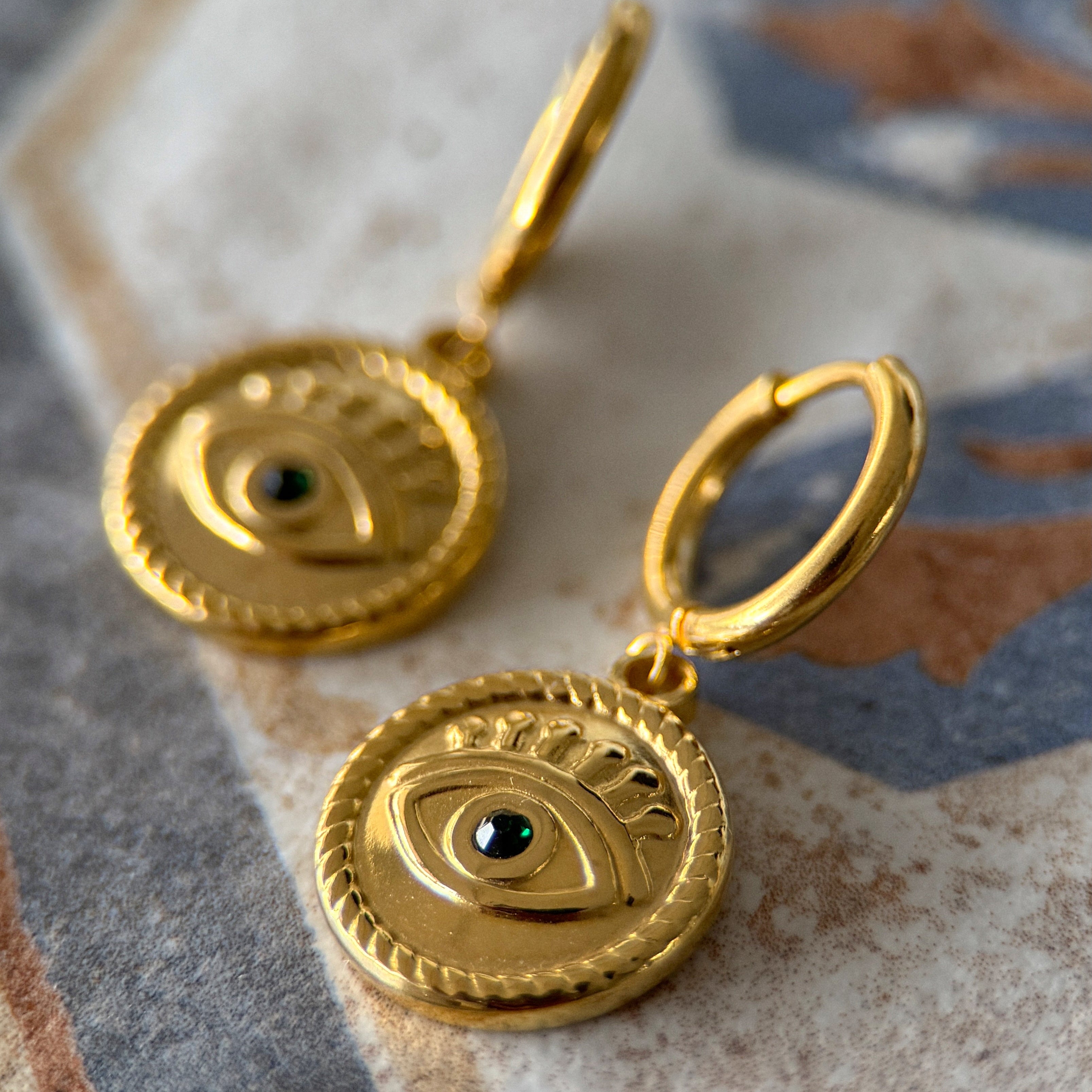 Evil Eye Earrings