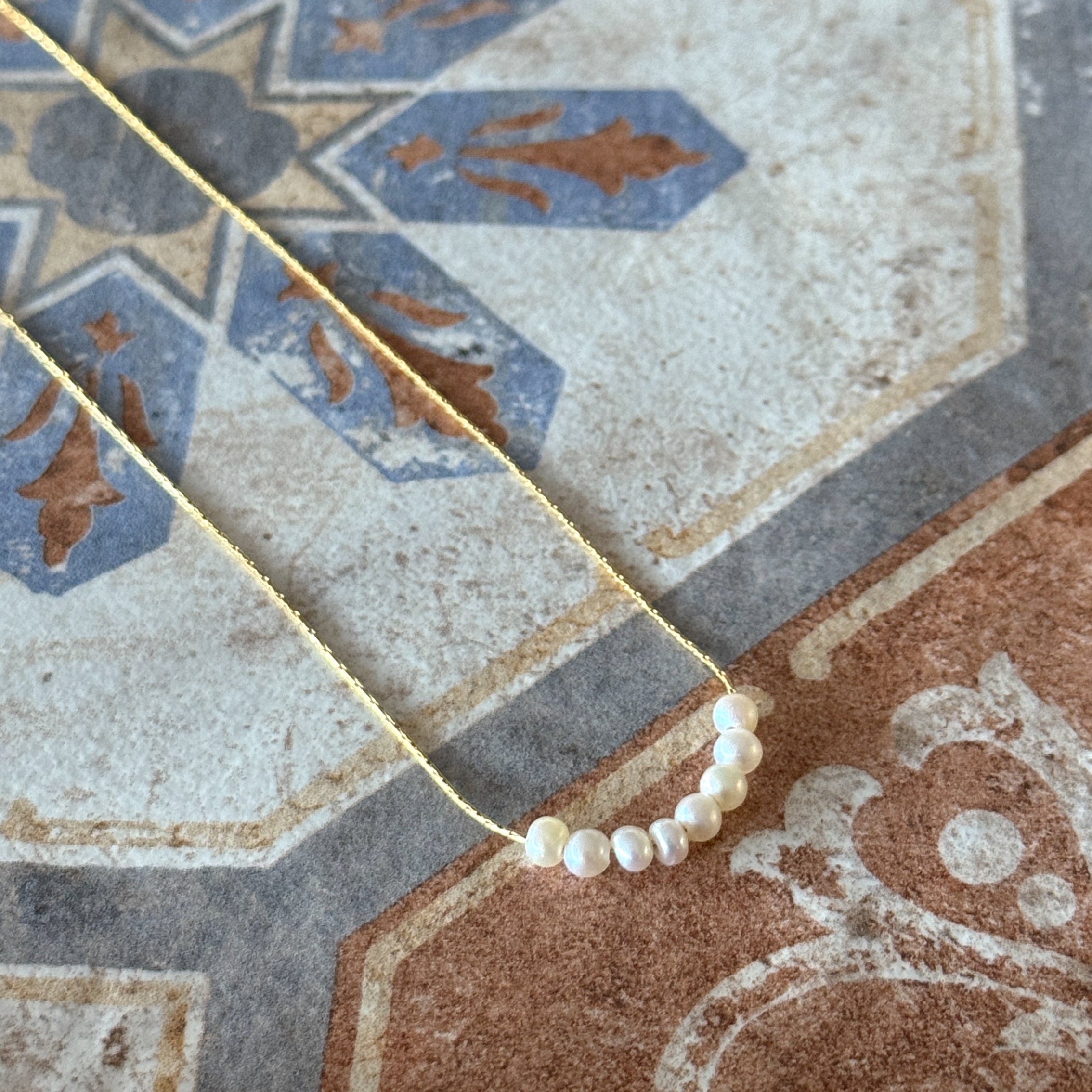 Dainty Freshwater Pearl Necklace