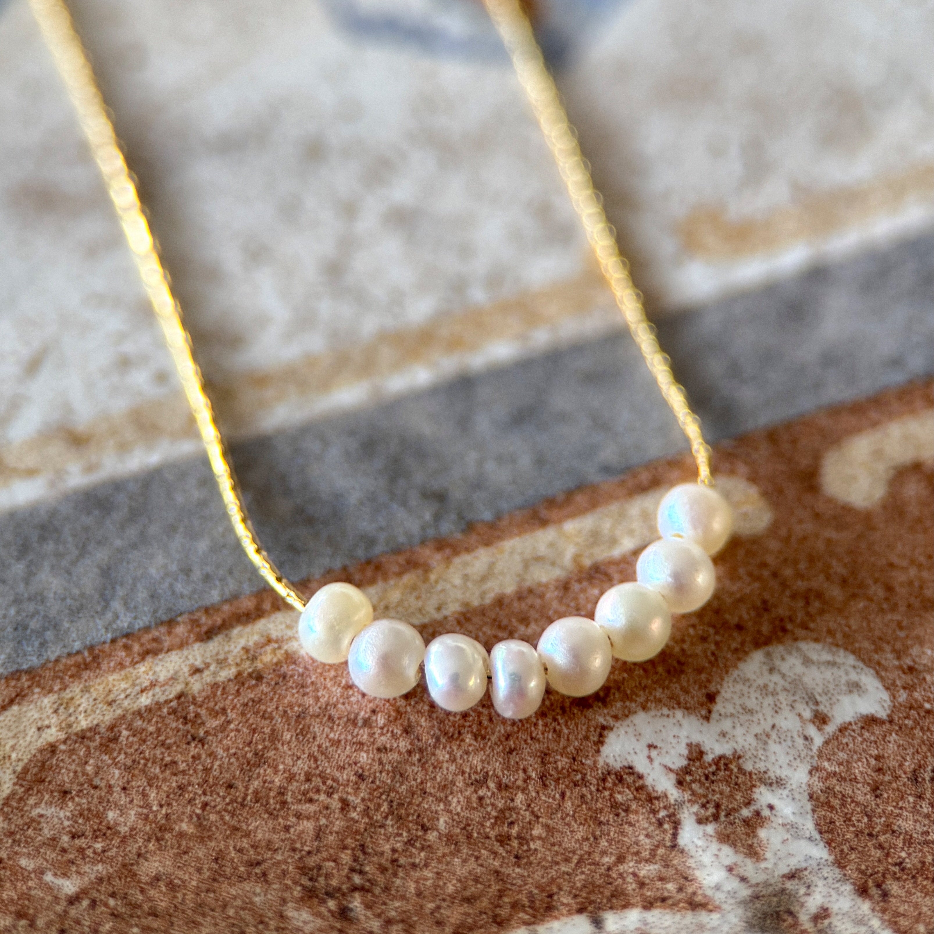 Dainty Freshwater Pearl Necklace